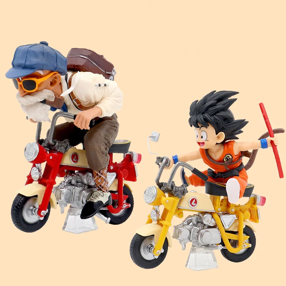 Figuras de Anime de Son Goku y maestro Roshi Kame Sennin de 13cm, estatua de PVC, colección de figuras de Manga de Anime, regalos de modelos