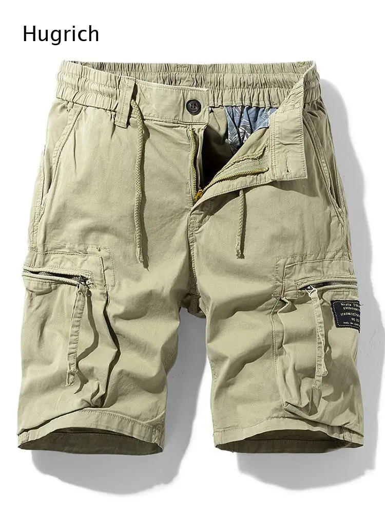 Vintage Washed Painter Utility Y2K Skate Workwear Baggy Wide Leg Bermuda Shorts for Men