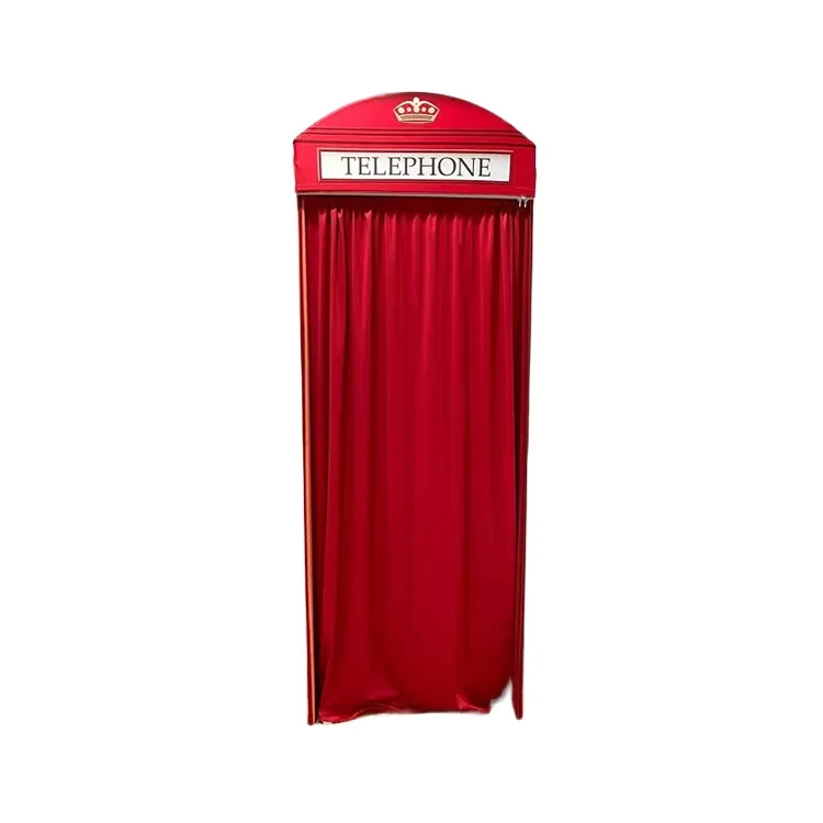 wedding supplies photography backdrop postal phone booth pink phone booth decoration phone booth background party decoration