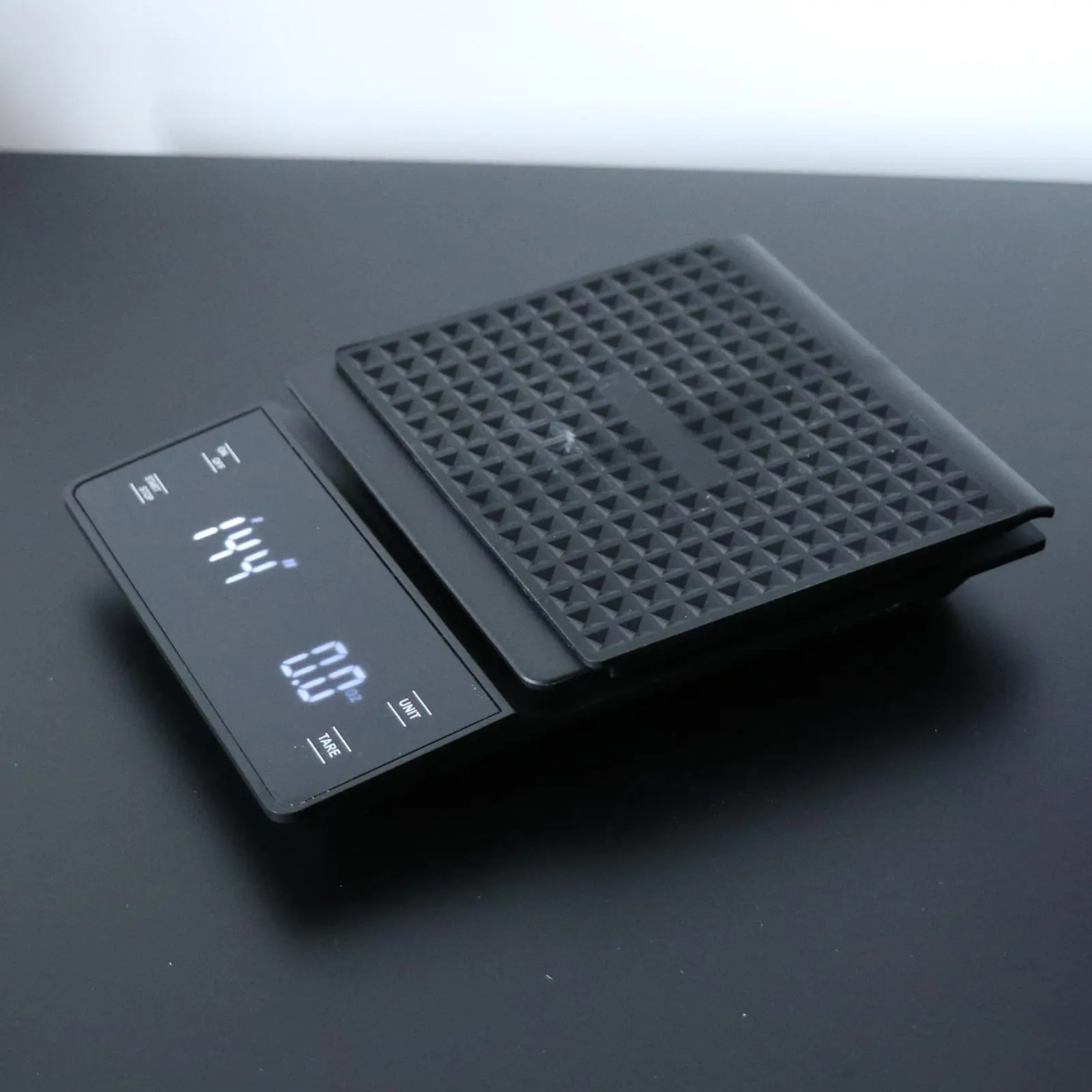 Coffee Scale Portable Smart Digital Food Scale Electronic Weighting Scale , Black 3kg , 13x18x3 cm