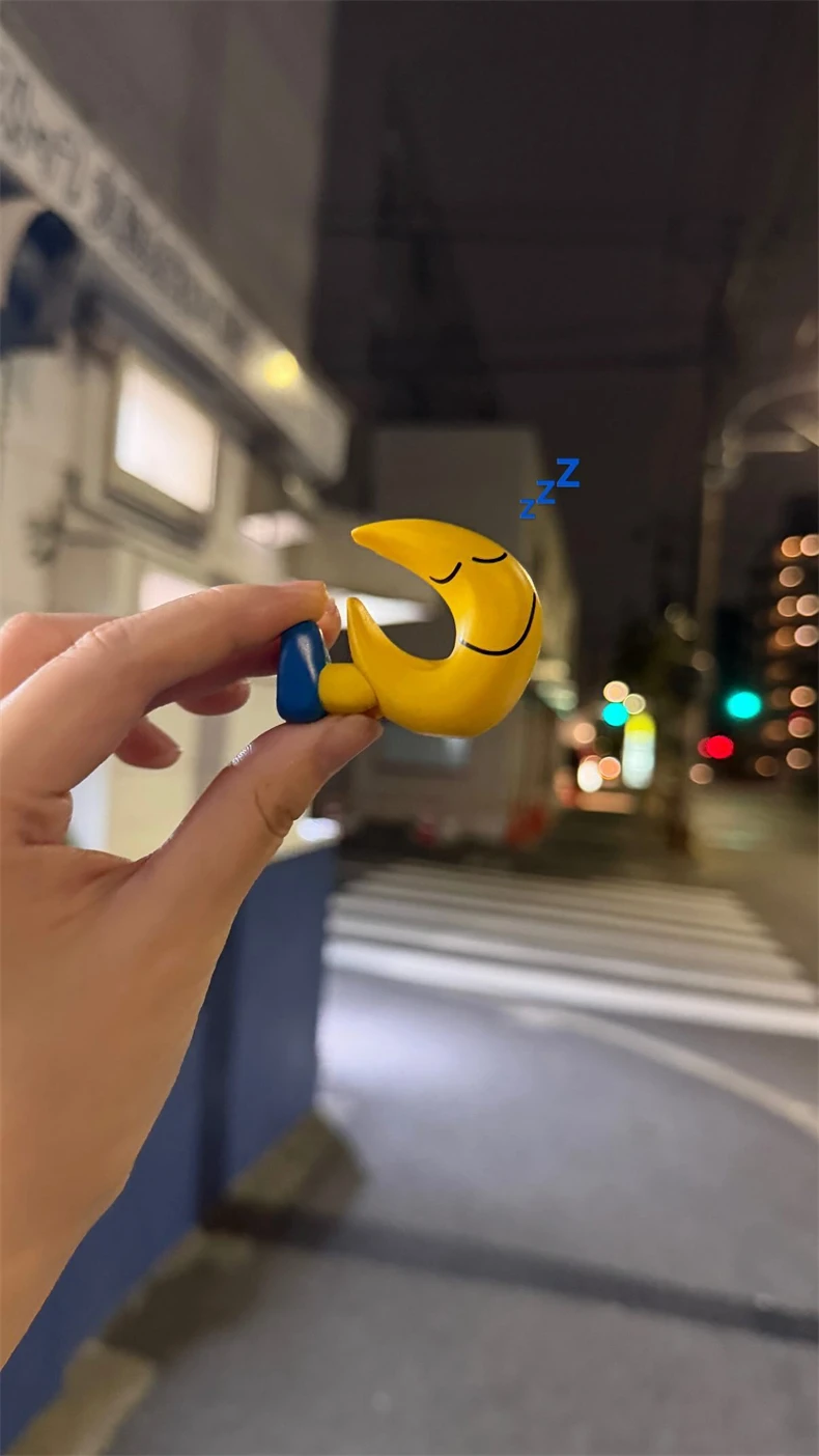 متوفر في المخزون Qualia Daisuke Kondo مجموعة فنية سلسلة 1 و 2 الدب القطبي القمر جرو الحيوان عمل أرقام جمع لعبة الزينة #6