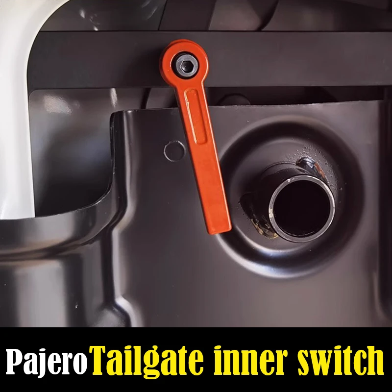 

For Mitsubishi Pajero 4 Montero v97v93 emergency switch trunk escape lock device hidden switch tailgate inner door handle switch