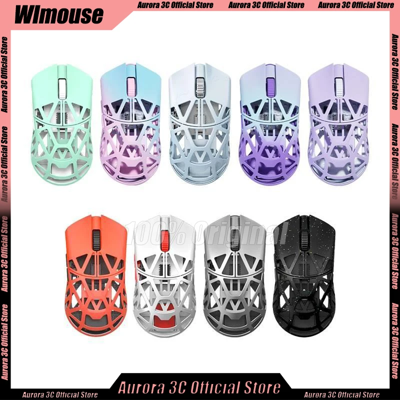 Wlmouse Beastx Mini Wireless Mouse Magnesium Alloy 2 Mode 2.4G Type C 34g Lightweight 4k/8k PAW3395 Gamer Mouse FPS Office Gift