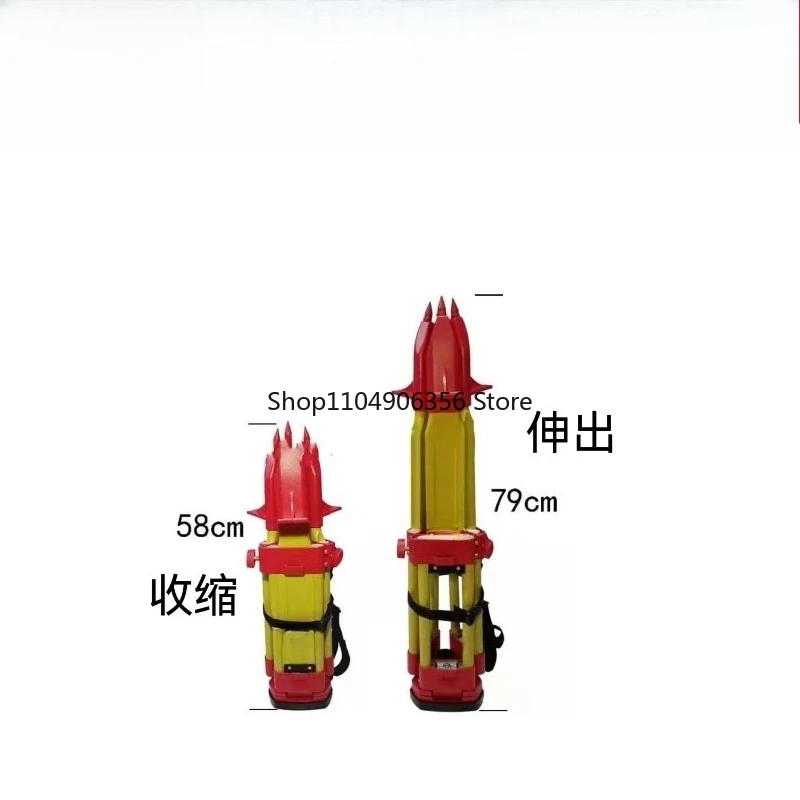 للحامل ثلاثي القوائم الخشبي GST20-9-FCT توتال محطة RTK قوس المسح مع قفل ذاتي #2