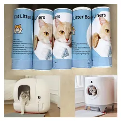 Ultra Thick Plastic Cat Litter Box Liners, High Quality Bags for Petkit Pura X Max or Max2 Garbage Bag for Self-cleaningToilet