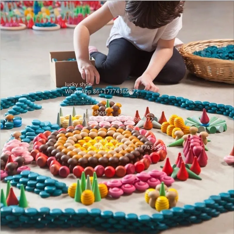 Rainbow Low Structure Open Building Block Bulk