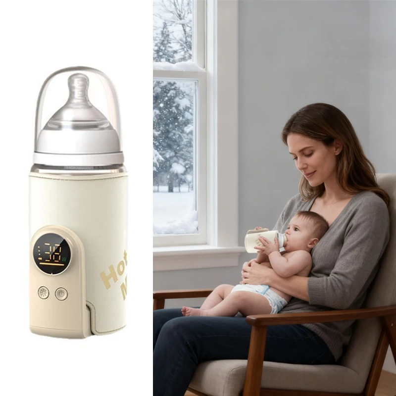 

Нагреватель для бутылочек, USB-нагреватель, умный контроль температуры, обогреватель экрана, грелка для бутылочек для новорожденных, рукава, вещи для младенцев, детский продукт