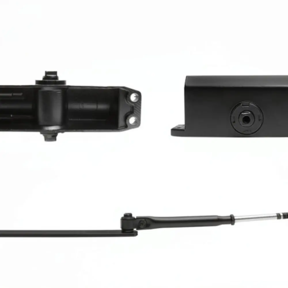 Heavy Duty Door Closer Hydraulic Buffer System Adjustable Closing Speed For Home Office Commercial Fire Safety Hardware