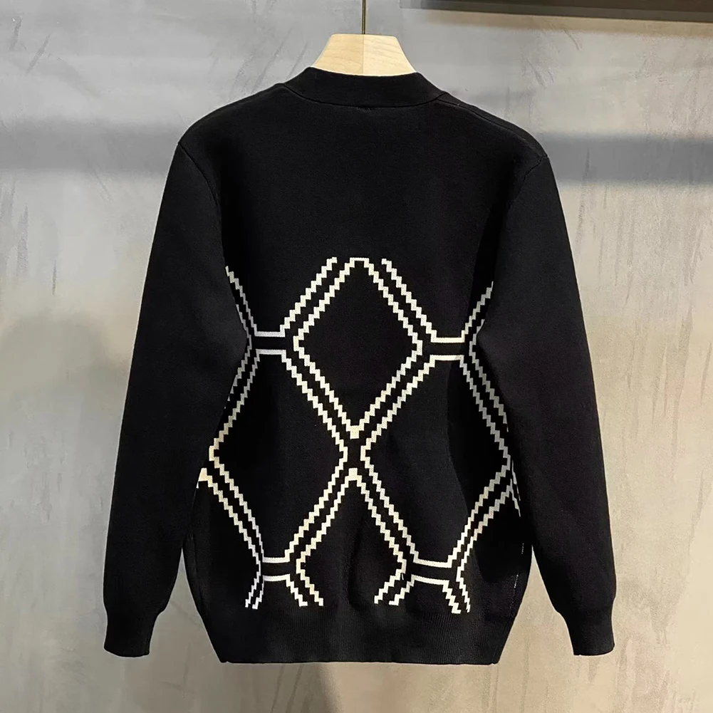 رجل الأعمال الرسم الملابس معطف سترة سترة سوداء سترة دافئة لاعبا كم طويل