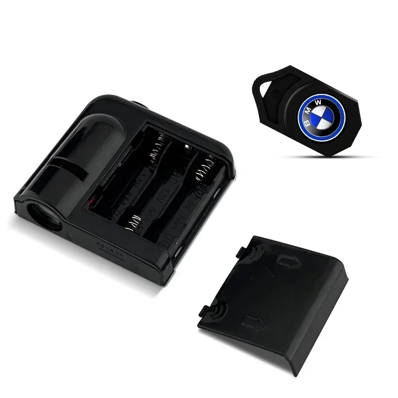1/2 قطعة باب السيارة العارض مصابيح LED ترحيب ضوء شعار لسيارات BMW M M1 M2 M3 M4 M5 M6 M8 X3 X4 X5 X6 E34 E36 E60 E90 E46 E39 E70 #4