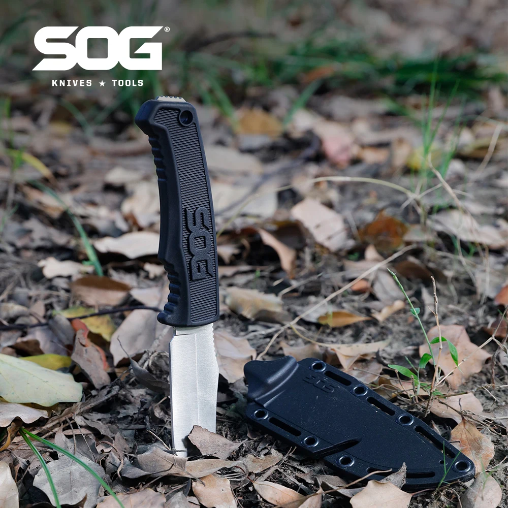 

SOG Survival Field Knife Fixed Blades Outdoor Camping and Bushcraft Hunting Knives Equipment Utility Knife Hand Tools FK1001-CP