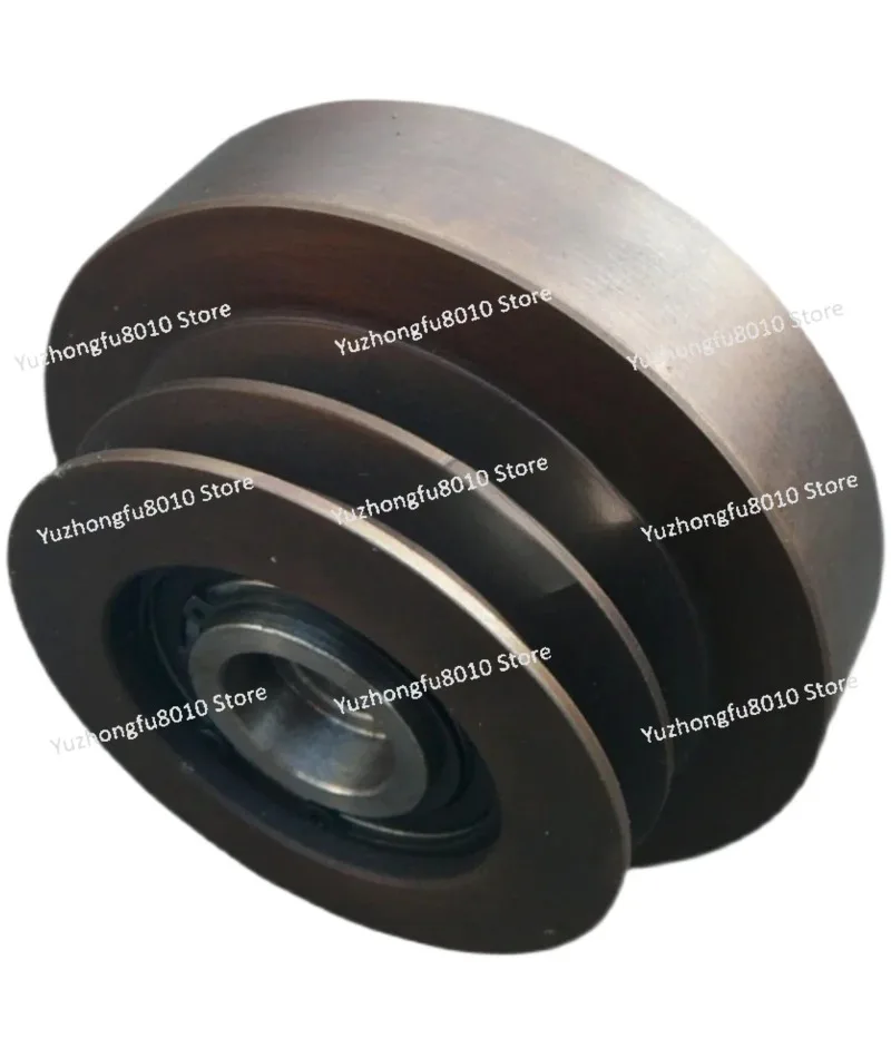 Double groove B-type 126mm seat mounted polishing machine GX690 clutch belt pulley