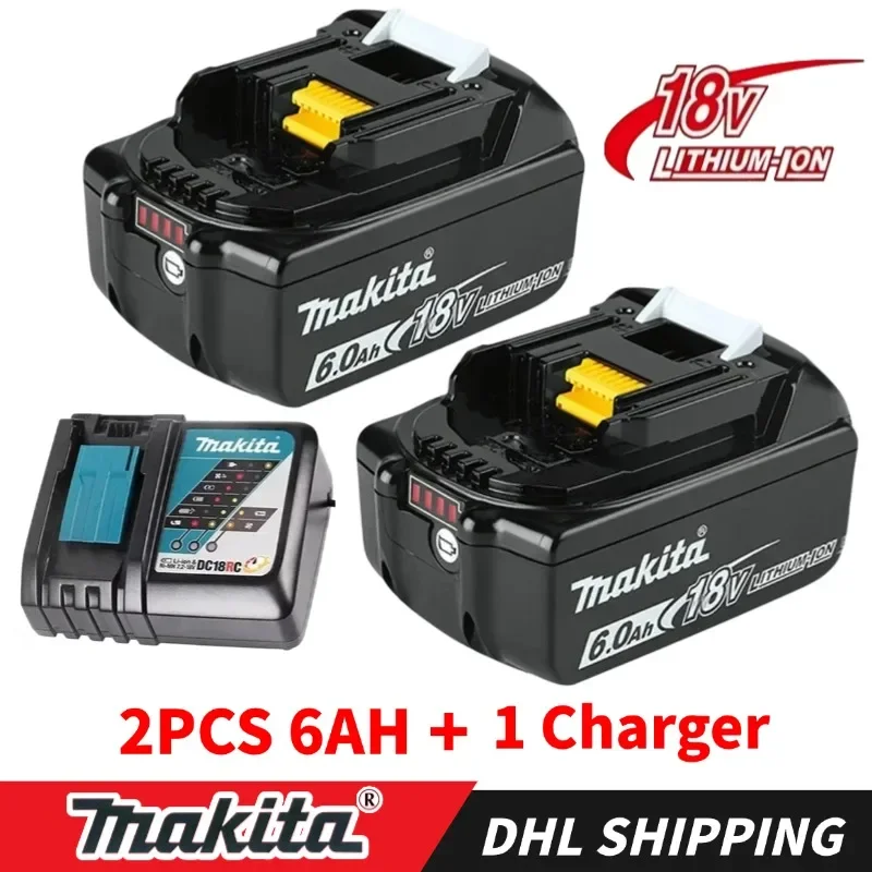 

100% Genuine Makita 18v 6.0Ah battery bl1850b BL1850 bl1860 bl 1860 bl1830 bl1815 bl1840 LXT400 6.0Ah for makita tools drill