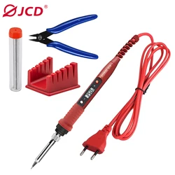 JCD 80W Soldering Iron Kit  With Tips Digital LED Adjustable Temperature 220V/110V Solder Station Welding Repair Tool 908S
