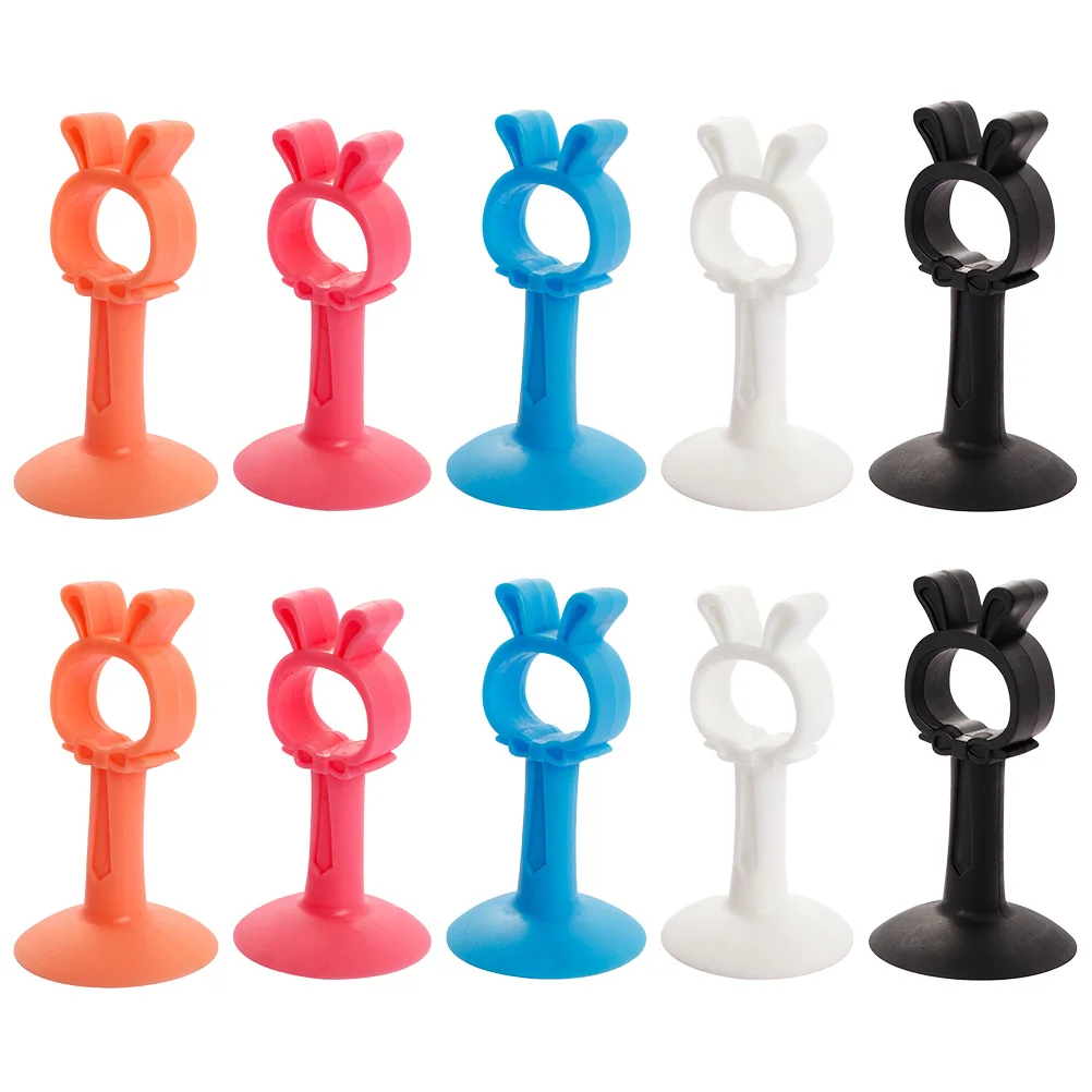 

Stopper Sucking Pad Holder Wall Protector Silicone Punch Free Suction Cup Mini Size Concealed Door Catch Travel Portable