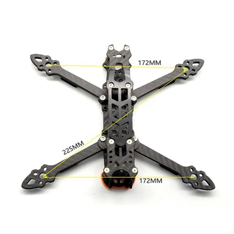 Can buy HSKRC/MAK4 7 Inch Four Axis Crossing Machine Carbon Fiber Frame FPV Aerial Camera Unmanned Aerial Vehicle