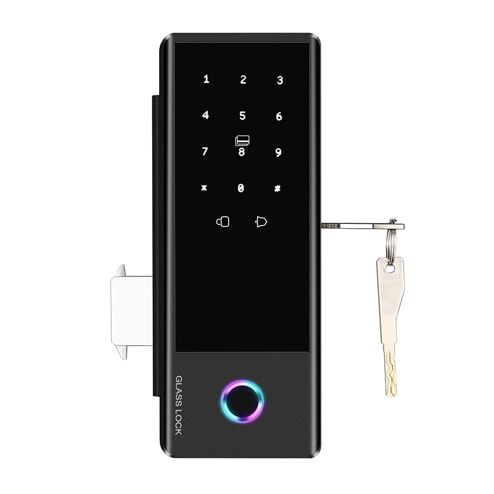 Fingerprint Smart Lock For Sliding Glass or Wooden Door Swing Door Lock ttlock Bluetooth Digital Lock Or Tuya Smart Wifi Lock