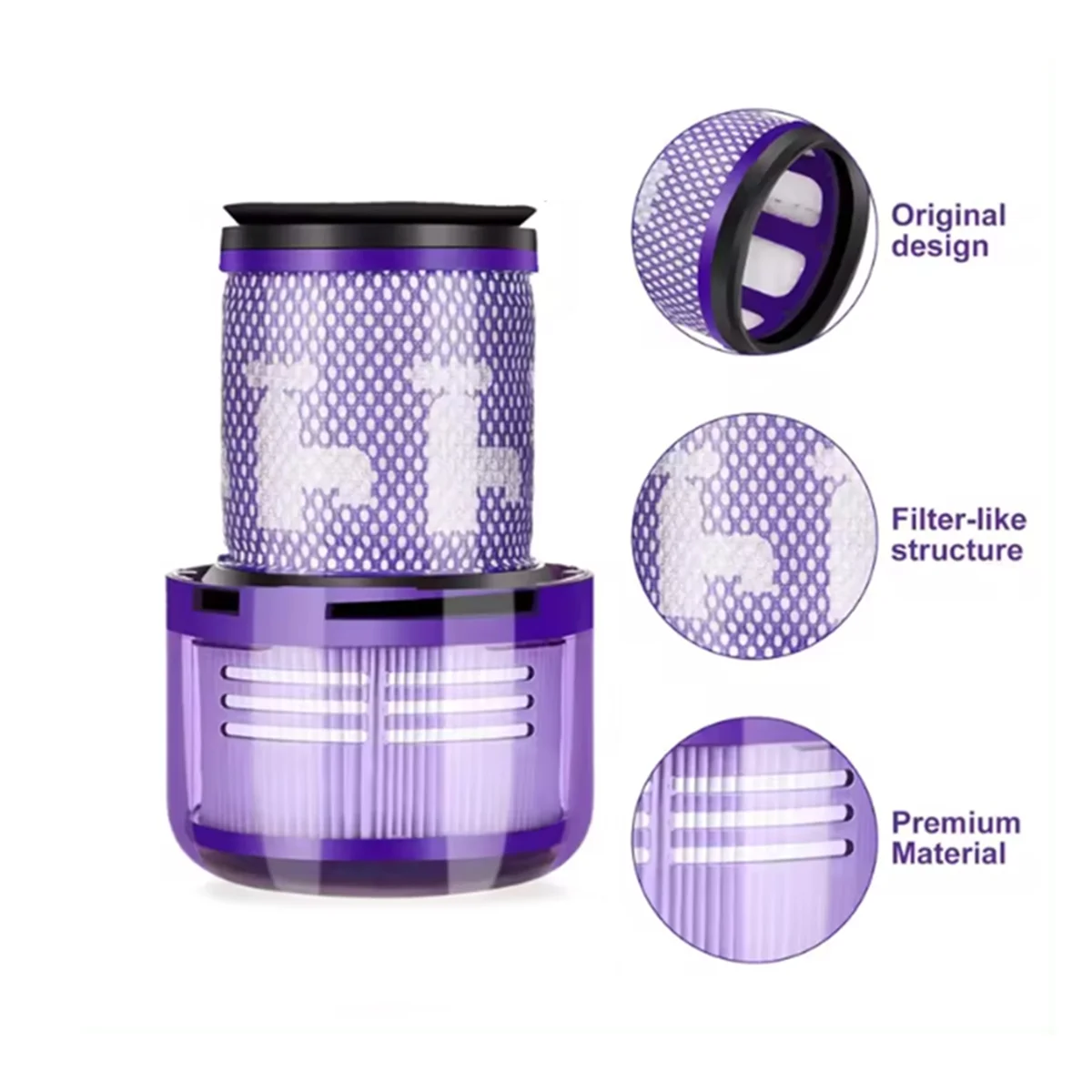 ABKR لدايسون V11 الحيوان/V11 عزم الدوران محرك V15 كشف الملحقات ل دايسون تصفية إعصار مكنسة كهربائية استبدال أجزاء