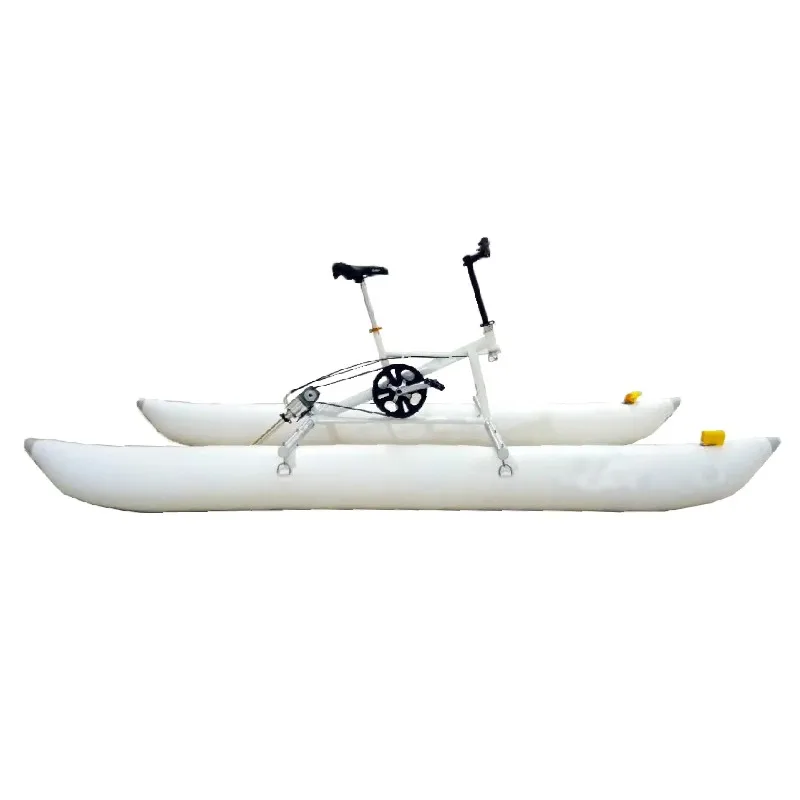 Portable Water Bike Inflatable Kayak Boat Sport Sea Pedal Water Bicycle for Water Sport Yacht for Aquatic Park