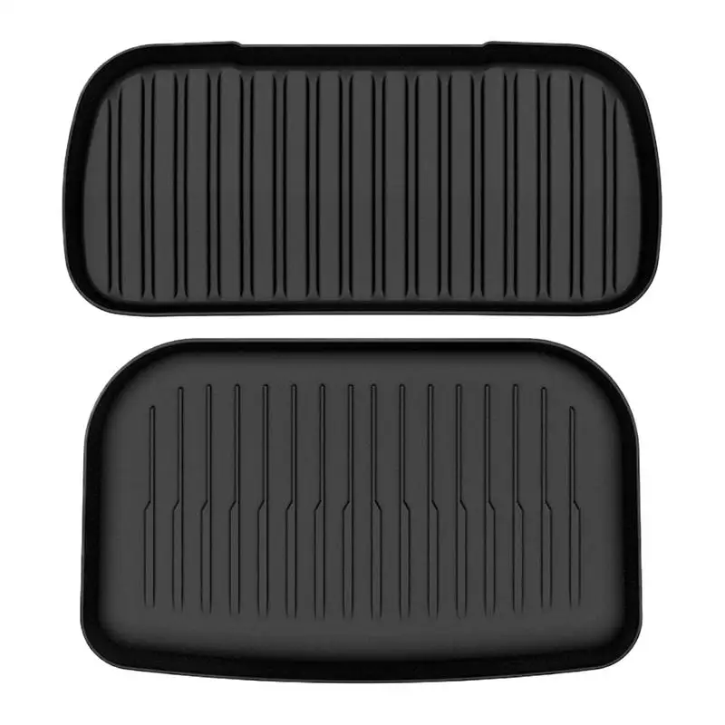 

For Tesla Floor Mat Front And Back Trunk Mat TPE Carpet Waterproof Pad For Model Y Anti-Slip Set Floor Liner Mat