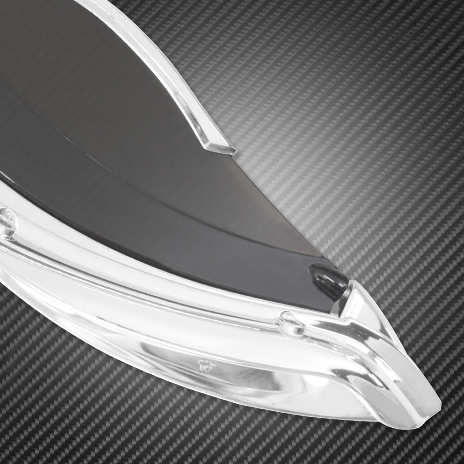 Motorcycle Adjustable Smoke Batwing Fairing Side Wing Air Deflector For Harley Touring 2014-2025 Electra Glide Tri Glide FLHX