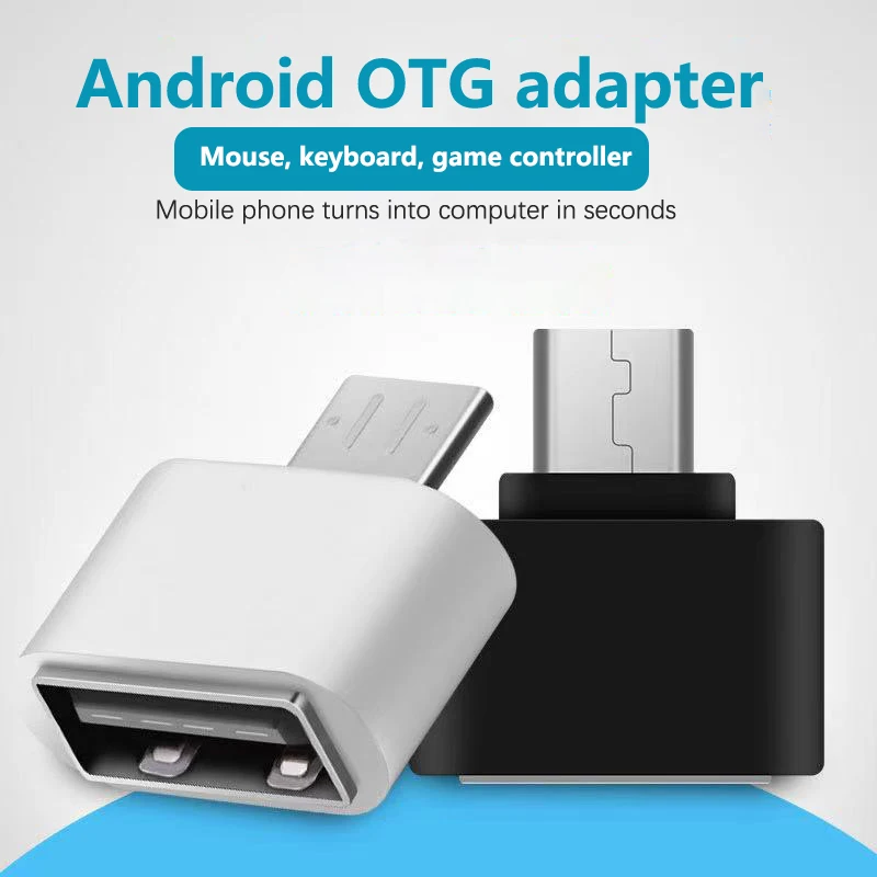 Micro USB OTG Cable Adapter For Xiaomi Redmi Note 5 Micro USB Connector For Tablet Android USB 2.0 OTG Adapter