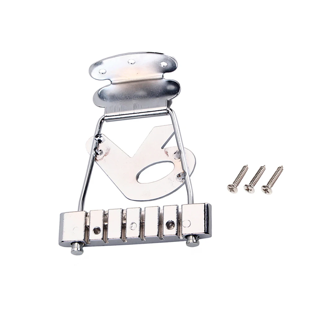 

Guitar Accessories Bridge Saddles Parts Replacement Adjustable Fixed Tailpiece Metal Jazz