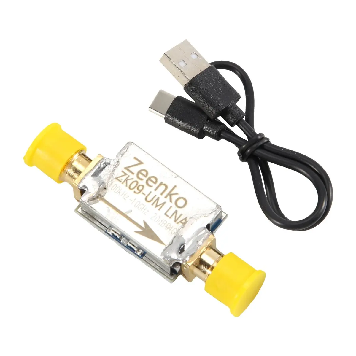 A40I  UM Series Low Noise Amplifier USB Type-C Interface 20dB High Gain Power Preamplifier Module ZK09-UM