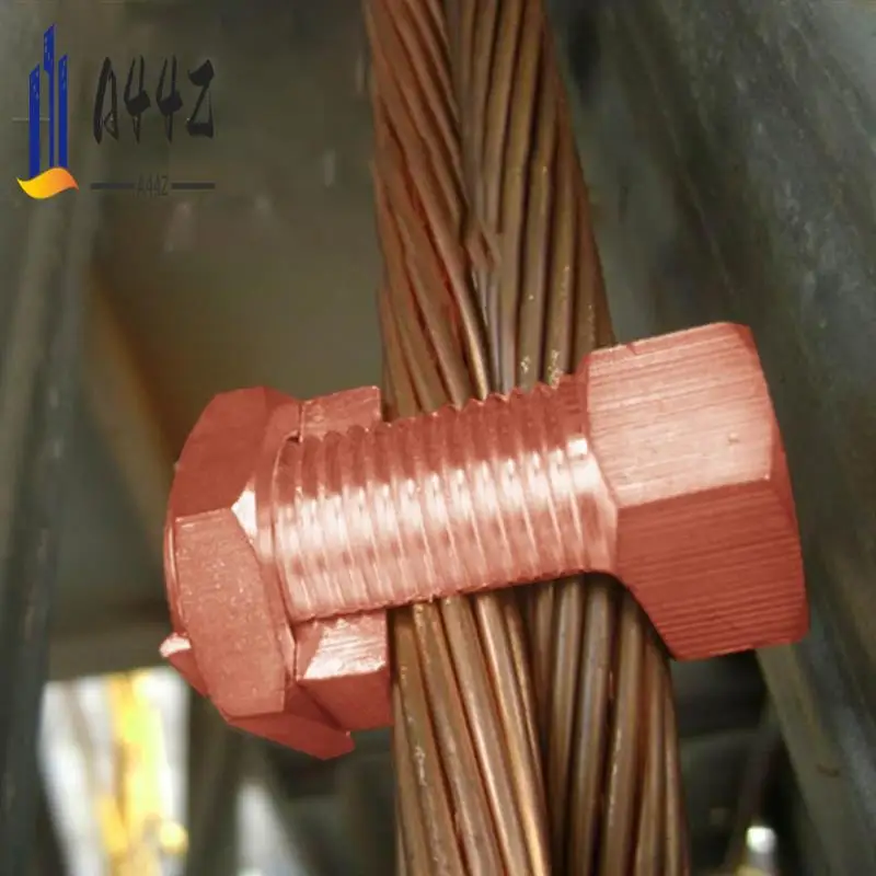 

A44Z-10Pcs Split Bolt Connector, Grounding Split Bolt Connector Split Bolt Connector For Complete Earth On Bare Wires