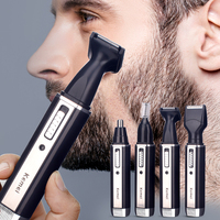 4 IN 1 Electric Nose Hair Trimmer Ear Nose Trimer Hair Remover Eyebrow Beard Shaver Razor Clipper Face Shaving Cutting Machine