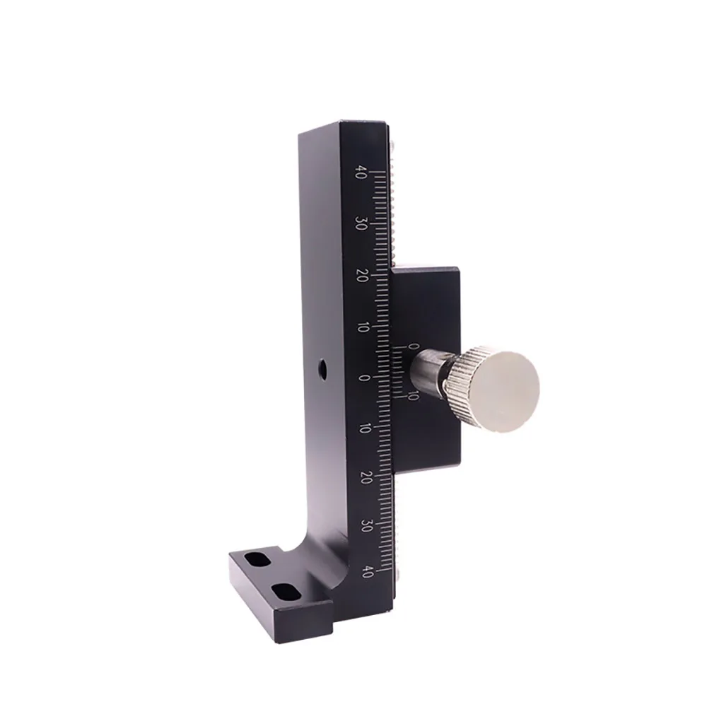 Z Axis LWZ25 L=50-200mm Dovetail groove Trimming Slide Long Stroke Table Sliding Stage Manual Displacement Platform