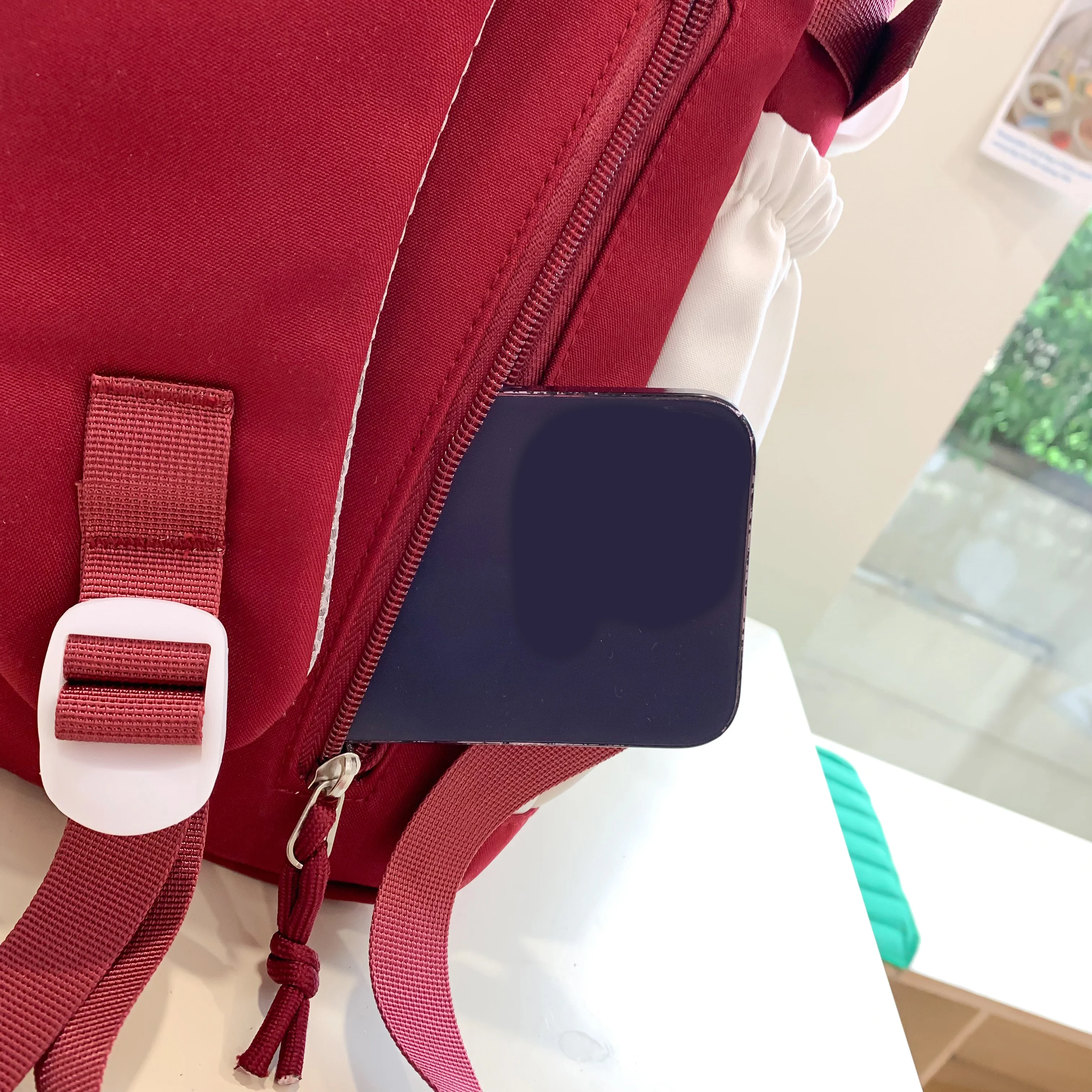 japanese style ins trendyy simple backpack fashion versatile contrasting color backpack large capacity junior high school student school bag holiday