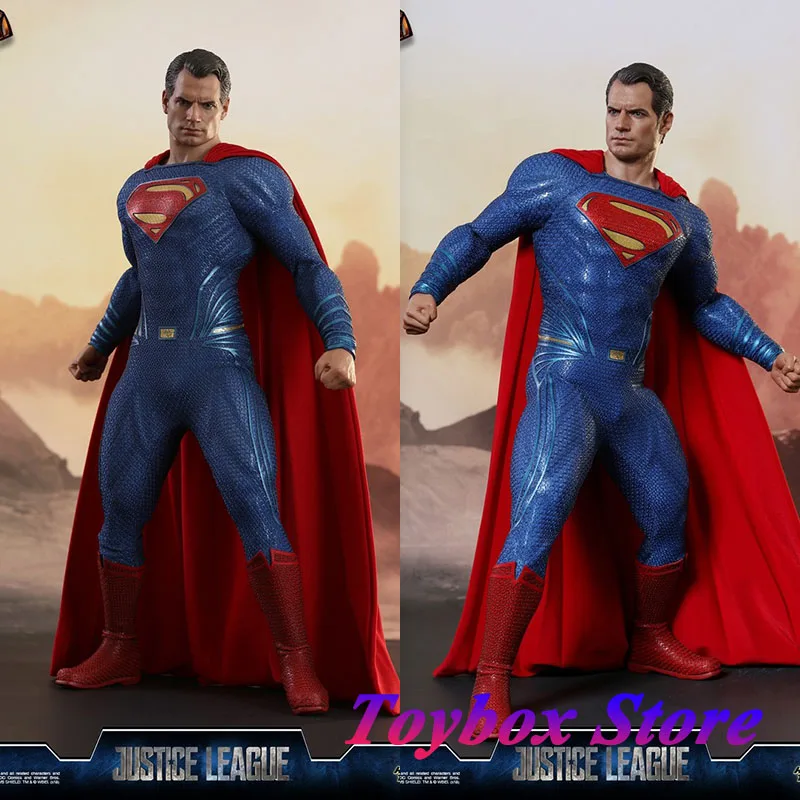 Original HotToys MMS465 1/6 Superman 3.0 Collectible Man Hero Action Figure Justice League Series Delicate Mini 12' Full Set