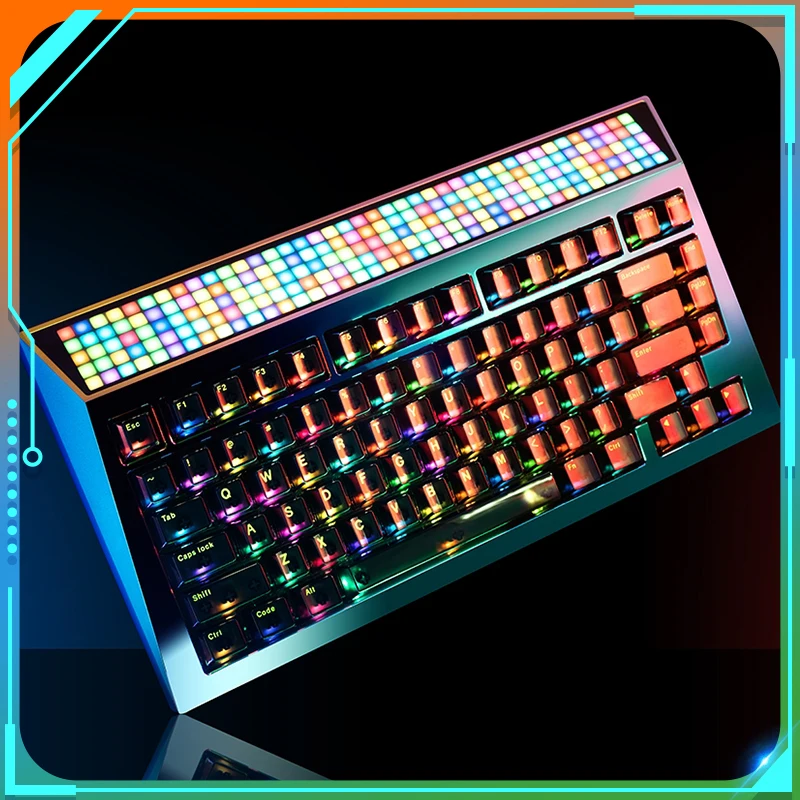 

Клавиатура Механическая Беспроводная с Rgb-подсветкой и поддержкой Bluetooth