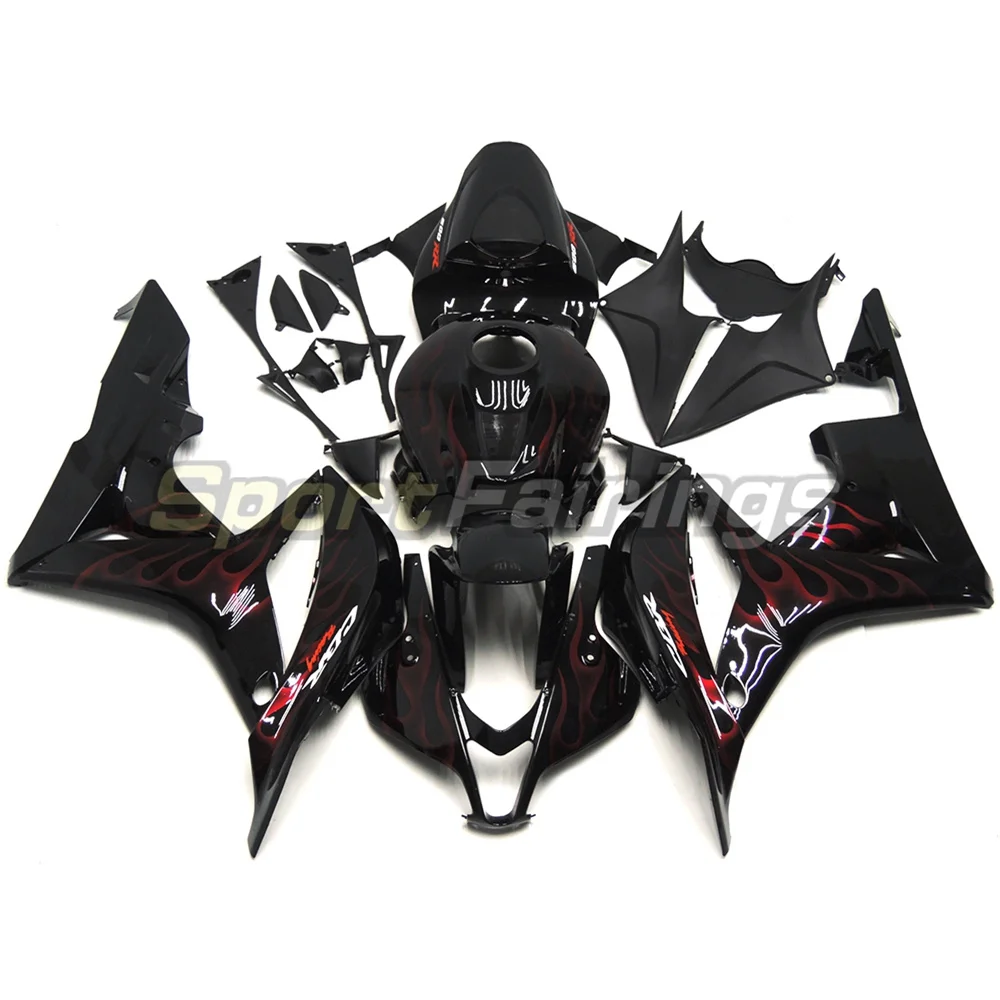 

New ABS Whole Motorcycle Fairings Kits For HONDA CBR600 RR CBR600RR CBR 600RR 2007 2008 Injection Bodywork Accessories