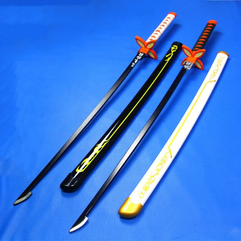 40 Zoll Dämon Sayaer Shinobi Katana Anime Dämonentöter: Kimetsu no Yaiba Kinderspion P Road PS Ninja Messer Echtheitsgröße Japa Nese Katana Samurai Säbel Geschenk – Detail 2