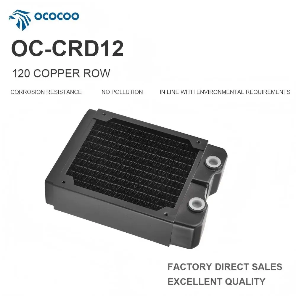 

Промышленное лазерное оборудование OCOCOO: Медный радиатор водяного охлаждения толщиной 40 мм, высокоэффективное рассеивание тепла, OC-CRD12