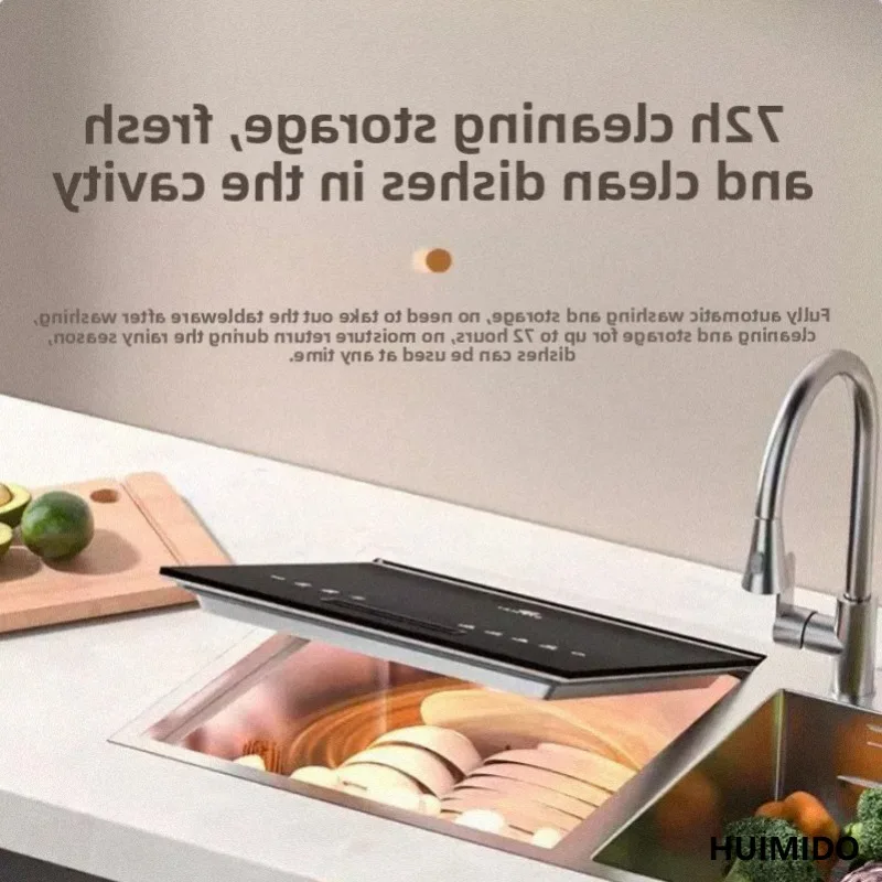 Integrated sink, dishwasher, integrated fully automatic kitchen, embedded washing fruits and vegetables