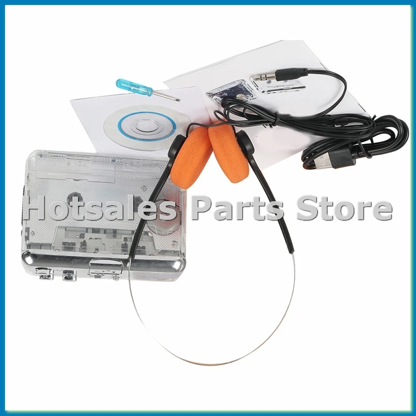 

Портативный кассетный плеер, рекордер, USB-конвертер типа C в USB, аудио-музыкальный плеер, преобразование ленты в MP3-A79M