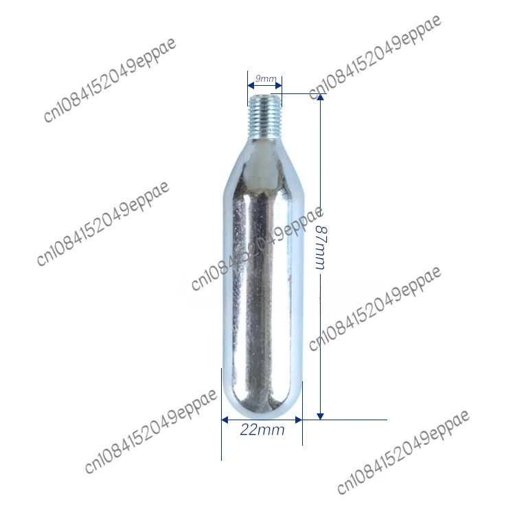 Food Grade 12g/16g Mini Carbon Dioxide Gas Cylinder Carbon Dioxide Gas Bomb Home Brewed Wine Beater