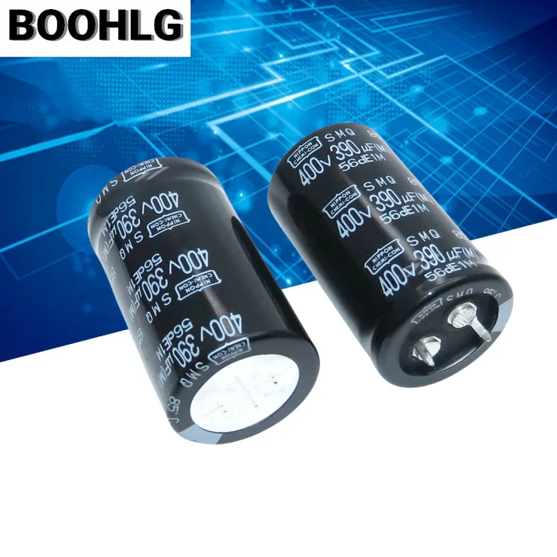 2PCS New asiax aluminum electrolytic capacitor 400V 390uf 25x45 390uf / 400V sold at a low price