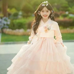 Koreanische Hanbok Kleid alte traditionelle Kostüm Frauen modernisiert Hanbok Palast Korea Hochzeits kleidung Cosplay Halloween Hanbok