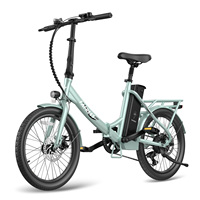 FAFREES F20 Lasting Adult Electric Bike, 250W Electrical Road Bicycle, 36V 18.2Ah City E-bike, 20\