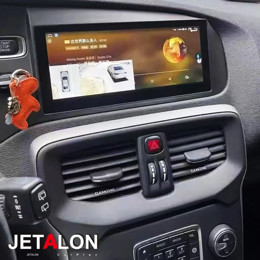 Para VOLVO V40 2011-2018 RHD, Pantalla Táctil, Estéreo para Auto, Reproductor Multimedia de Video, Navegación GPS, Carplay, Unidad Principal