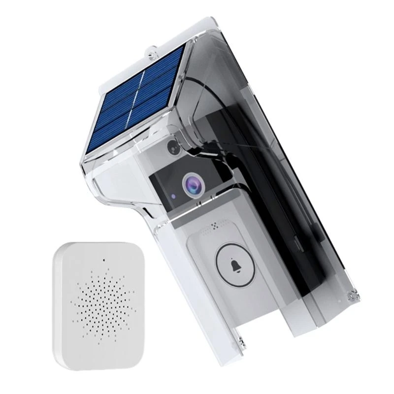 

Waterproof Shield Doorbell Protector Cover WiFi Doorbell Support Two Way Intercom Voice Doorbell Rain Cover