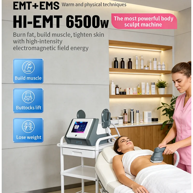 

Аппарат EMSZero High Power RF EMS для коррекции фигуры – устройство для похудения, стимуляции мышц и подтяжки кожи.