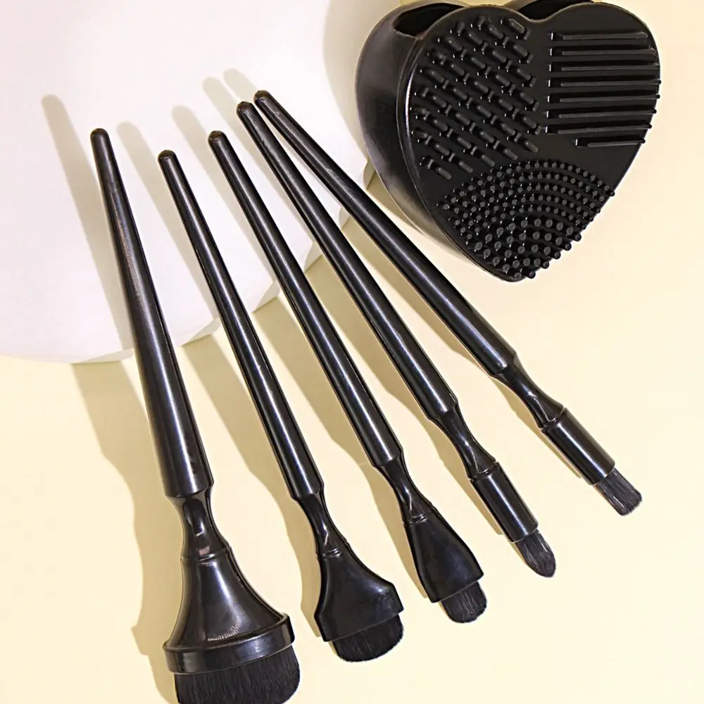 Professional Makeup Brush Set Soft Fluffy Ergonomic Handle Eyeshadow Brushes Set Multifunction Skin-Friendly Powder Brush