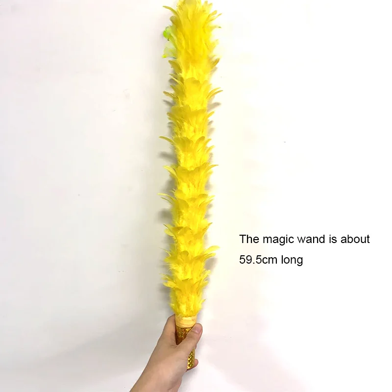 Magic Props Duster Flower Change Irregularly Umbrella  Flag Discolor Tricks Unexpected Stage