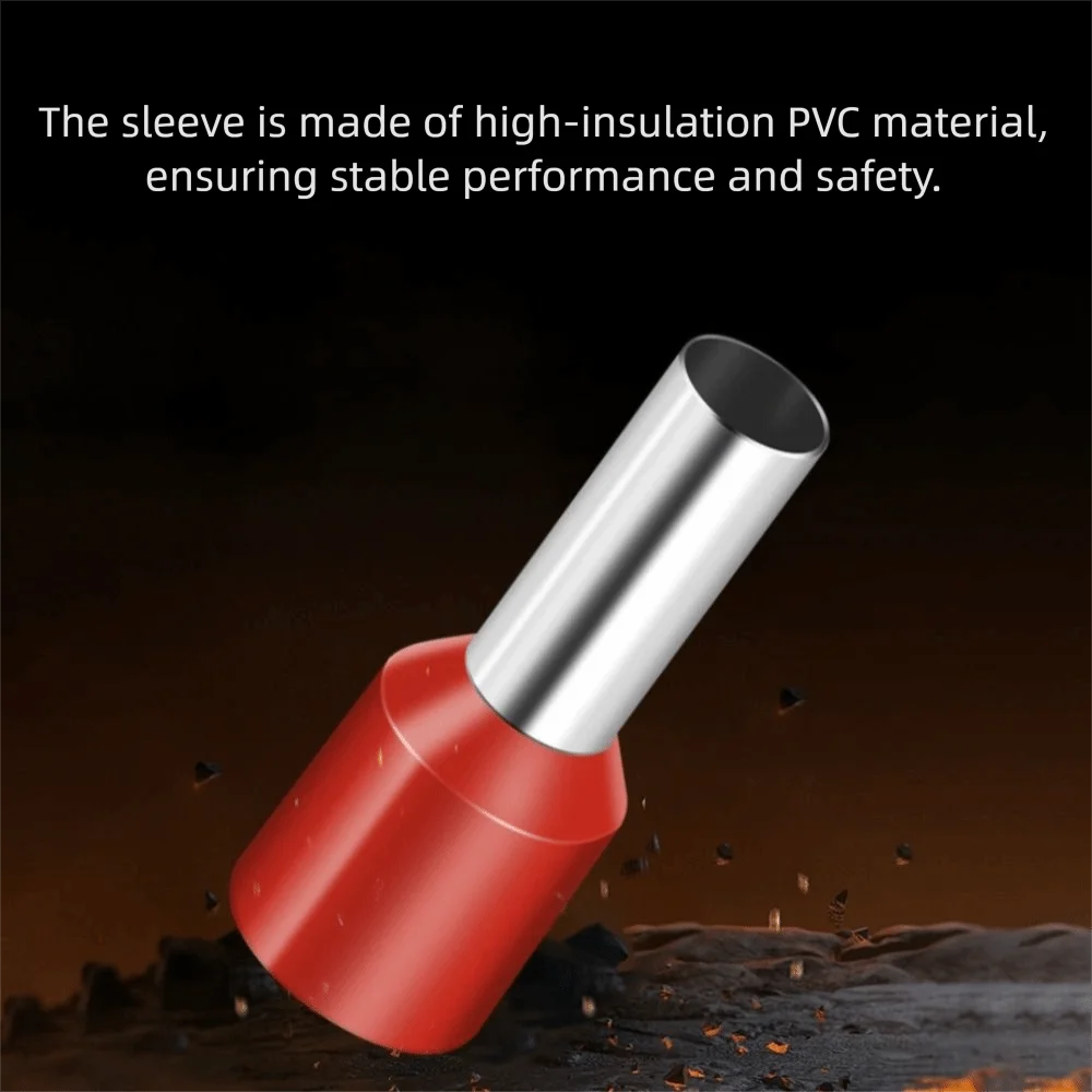 Durable Wire Connect Insulated Connector Pre-Insulated Multiple Box Styles Crimp Terminator Crimping Sleeve Terminal