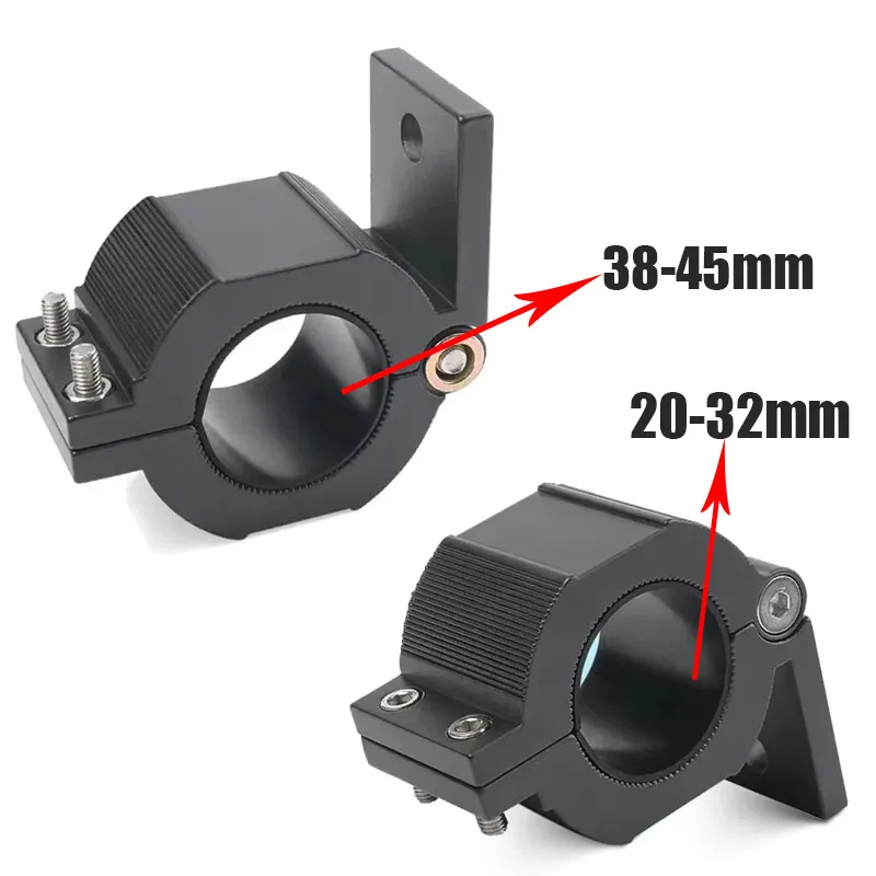 

2pcs Motorcycle Spotlight Mount Clamp Bracket Aluminum Alloy LED Light Bar Tube Holder for Motorcycle Scooter Dirt Pit Bike SUV